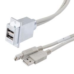 ADAPTEUR CABL TYPE C M/F 2M