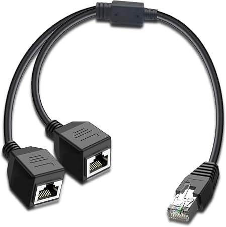 ADAPTEUR RJ 45 MALE TO 2RJ 45 FM