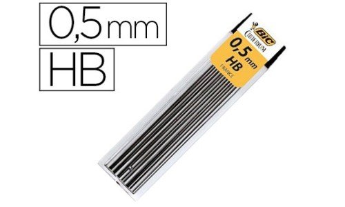 Mines 0,5 mm HB (boîte de 12)