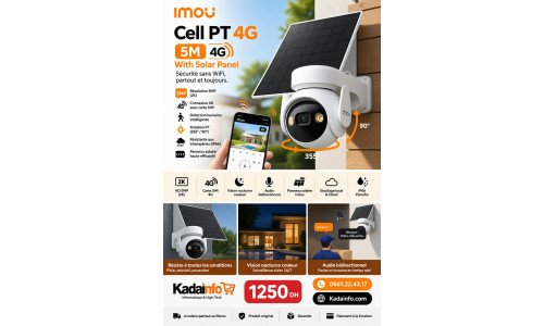 CAMERA SOLAIRE 5M AOV PT