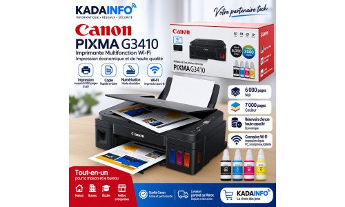 Imprimante Canon PIXMA G3410 multifonction