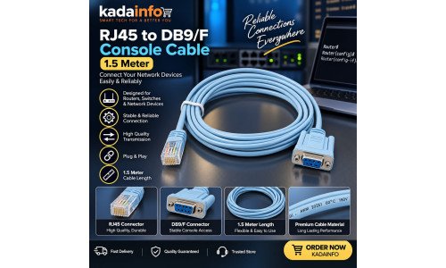RJ45 TO DB9/F
