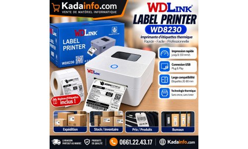 imprimante d'étiquettes WD-LINK 8230 Bluetooth
