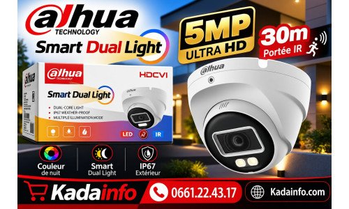 CAM 5M DAHUA DOOM Collor